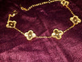 Four leaf clover bracelet