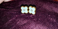 White clover tops
