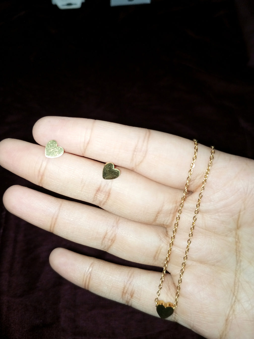 Classic golden heart set